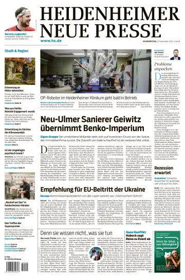 Heidenheimer Neue Presse - 9 Nov 2023