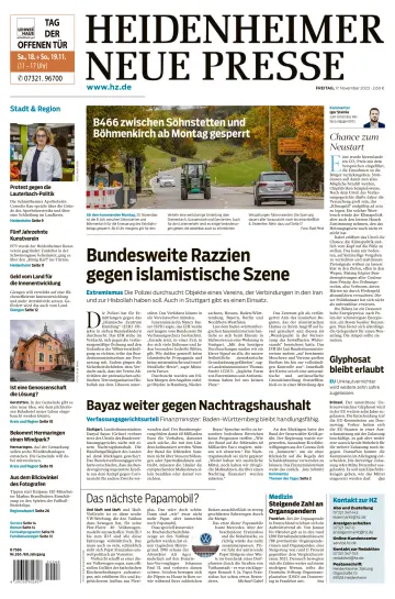Heidenheimer Neue Presse - 17 ноя. 2023