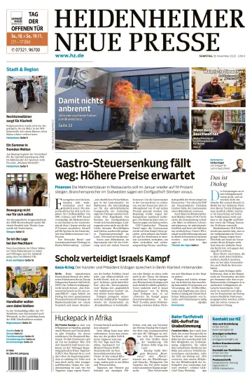 Heidenheimer Neue Presse - 18 ноя. 2023