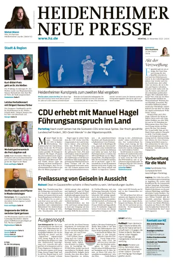 Heidenheimer Neue Presse - 20 ноя. 2023