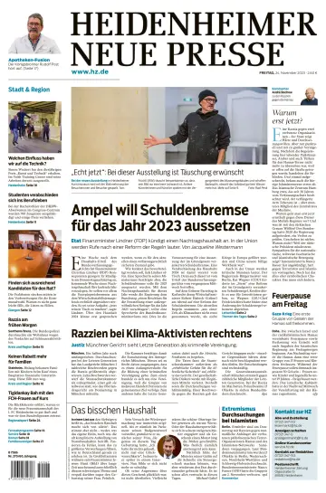 Heidenheimer Neue Presse - 24 ноя. 2023