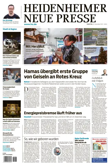 Heidenheimer Neue Presse - 25 Nov 2023