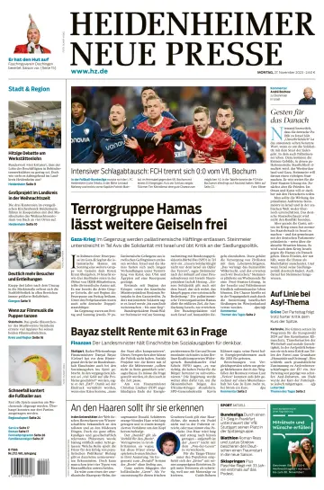 Heidenheimer Neue Presse - 27 ноя. 2023