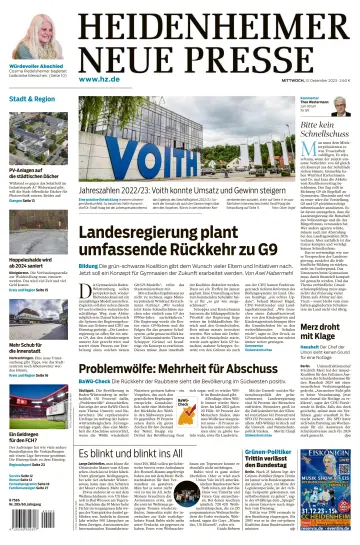 Heidenheimer Neue Presse - 13 Dec 2023
