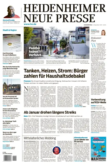 Heidenheimer Neue Presse - 14 Dec 2023