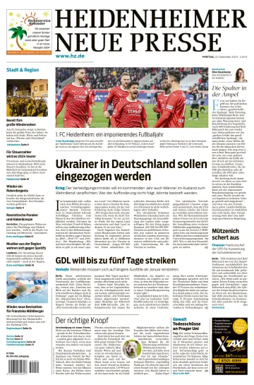 Heidenheimer Neue Presse - 22 Dec 2023