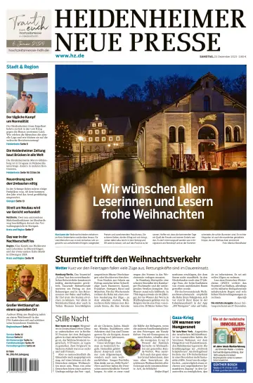 Heidenheimer Neue Presse - 23 Dec 2023