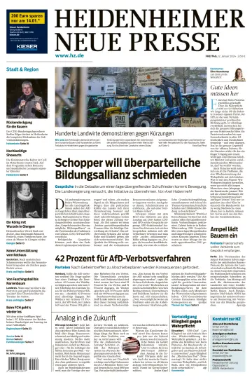 Heidenheimer Neue Presse - 12 Jan 2024