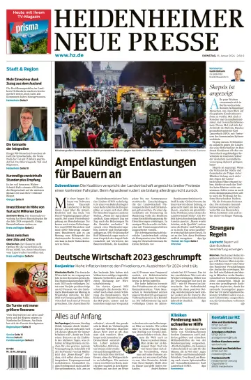 Heidenheimer Neue Presse - 16 Jan 2024