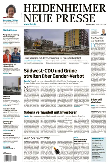 Heidenheimer Neue Presse - 18 Jan 2024
