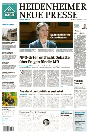 Heidenheimer Neue Presse - 24 янв. 2024