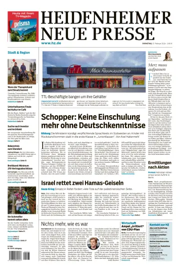 Heidenheimer Neue Presse - 13 фев. 2024