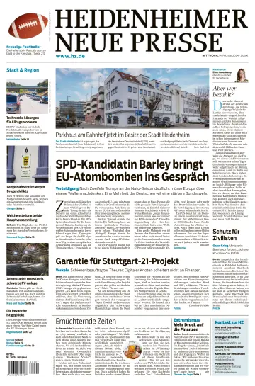 Heidenheimer Neue Presse - 14 фев. 2024
