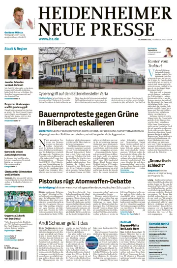 Heidenheimer Neue Presse - 15 фев. 2024