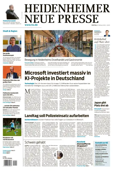 Heidenheimer Neue Presse - 16 фев. 2024