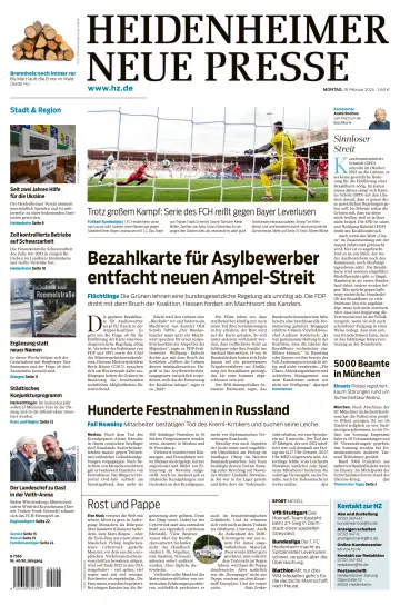 Heidenheimer Neue Presse - 19 фев. 2024
