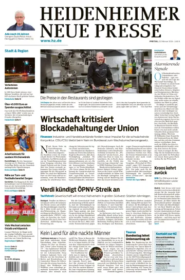 Heidenheimer Neue Presse - 23 Feb 2024