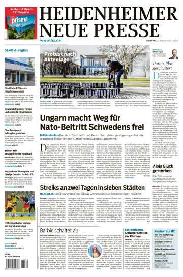 Heidenheimer Neue Presse - 27 фев. 2024