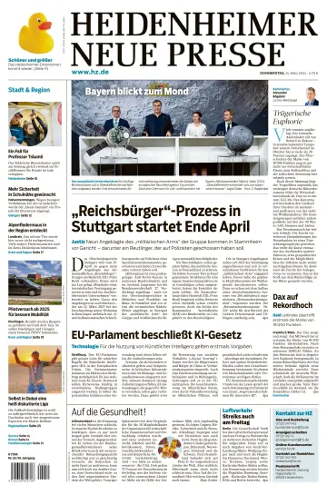 Heidenheimer Neue Presse - 14 мар. 2024