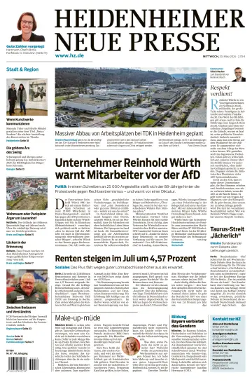 Heidenheimer Neue Presse - 20 мар. 2024
