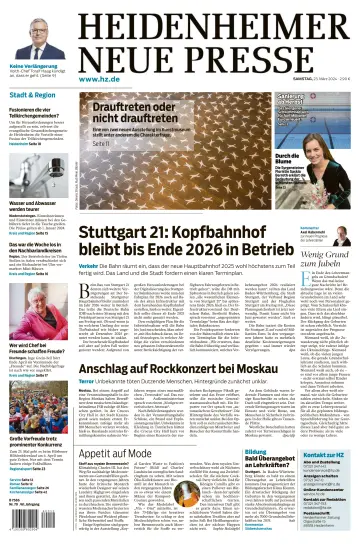 Heidenheimer Neue Presse - 23 мар. 2024