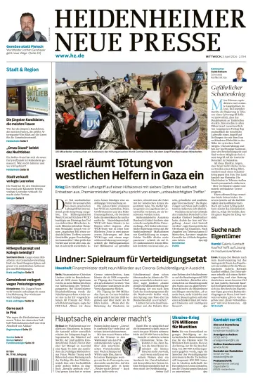 Heidenheimer Neue Presse - 3 Apr 2024