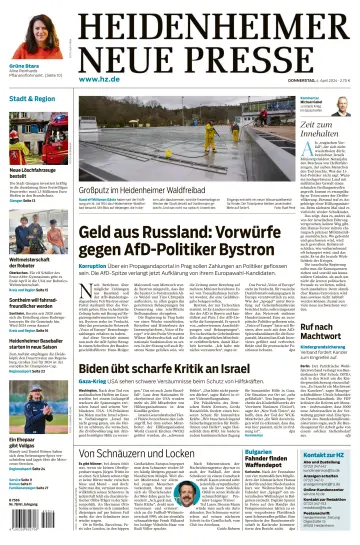 Heidenheimer Neue Presse - 4 Apr 2024