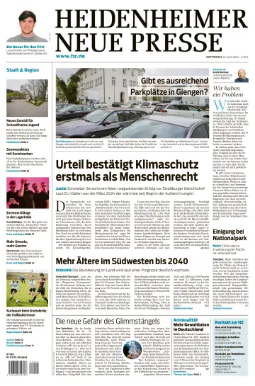 Heidenheimer Neue Presse - 10 四月 2024