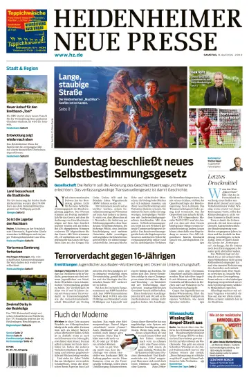 Heidenheimer Neue Presse - 13 Apr 2024