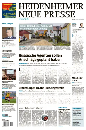 Heidenheimer Neue Presse - 19 abril 2024