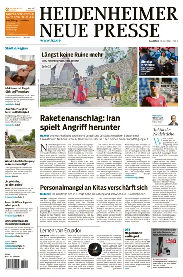 Heidenheimer Neue Presse - 20 Apr. 2024