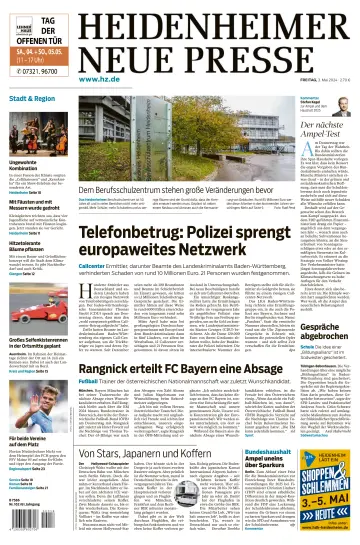 Heidenheimer Neue Presse - 03 五月 2024