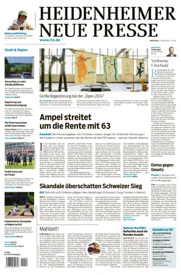 Heidenheimer Neue Presse - 13 May 2024