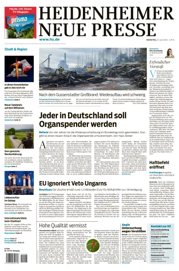 Heidenheimer Neue Presse - 25 Jun 2024
