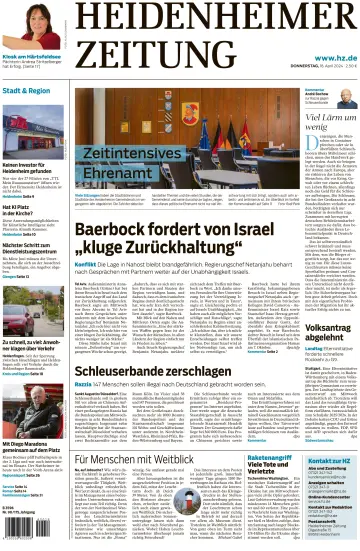 Heidenheimer Zeitung - 18 abril 2024