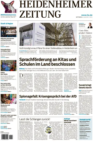Heidenheimer Zeitung - 24 4월 2024