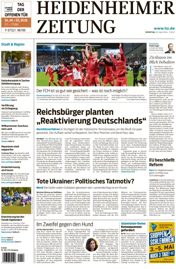 Heidenheimer Zeitung - 30 апр. 2024