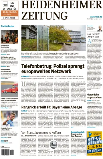 Heidenheimer Zeitung - 3 Ma 2024