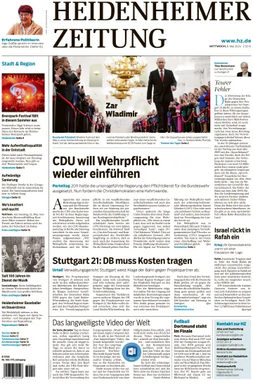 Heidenheimer Zeitung - 08 5월 2024