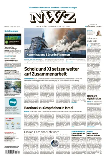 NWZ – Neue Württembergische Zeitung - 17 Apr. 2024