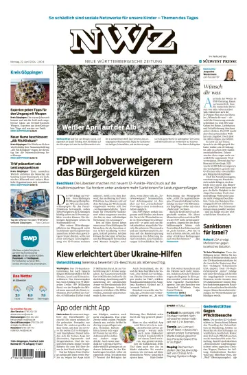NWZ – Neue Württembergische Zeitung - 22 Apr. 2024