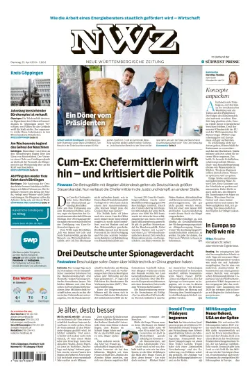 NWZ – Neue Württembergische Zeitung - 23 Apr. 2024