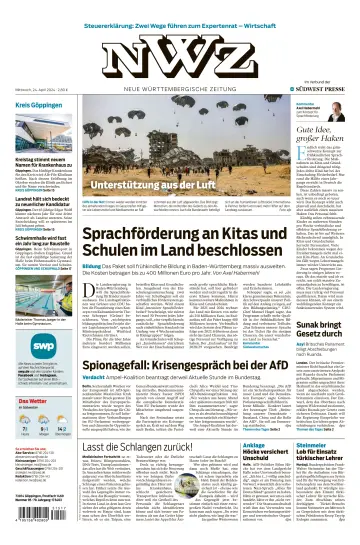 NWZ – Neue Württembergische Zeitung - 24 Apr. 2024