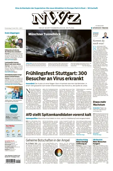 NWZ – Neue Württembergische Zeitung - 25 Apr. 2024