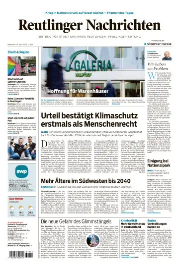 Reutlinger Nachrichten - 10 4月 2024