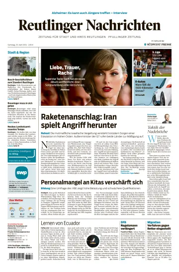 Reutlinger Nachrichten - 20 四月 2024