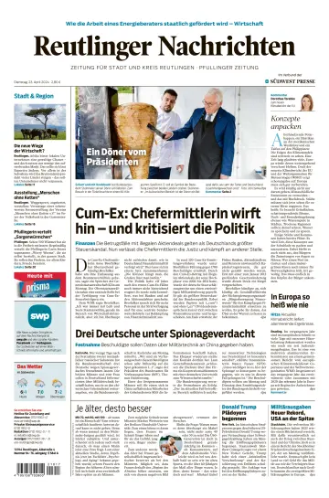 Reutlinger Nachrichten - 23 四月 2024