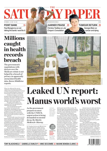 The Saturday Paper - 8 Oct 2016