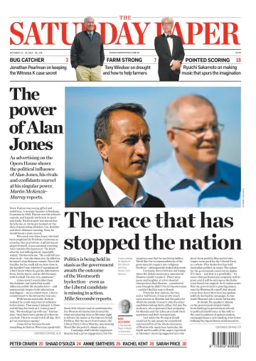 The Saturday Paper - 13 Oct 2018