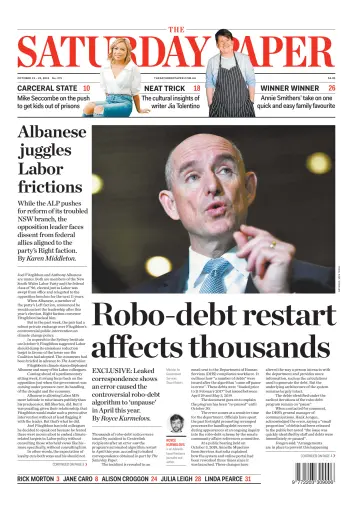 The Saturday Paper - 19 Oct 2019